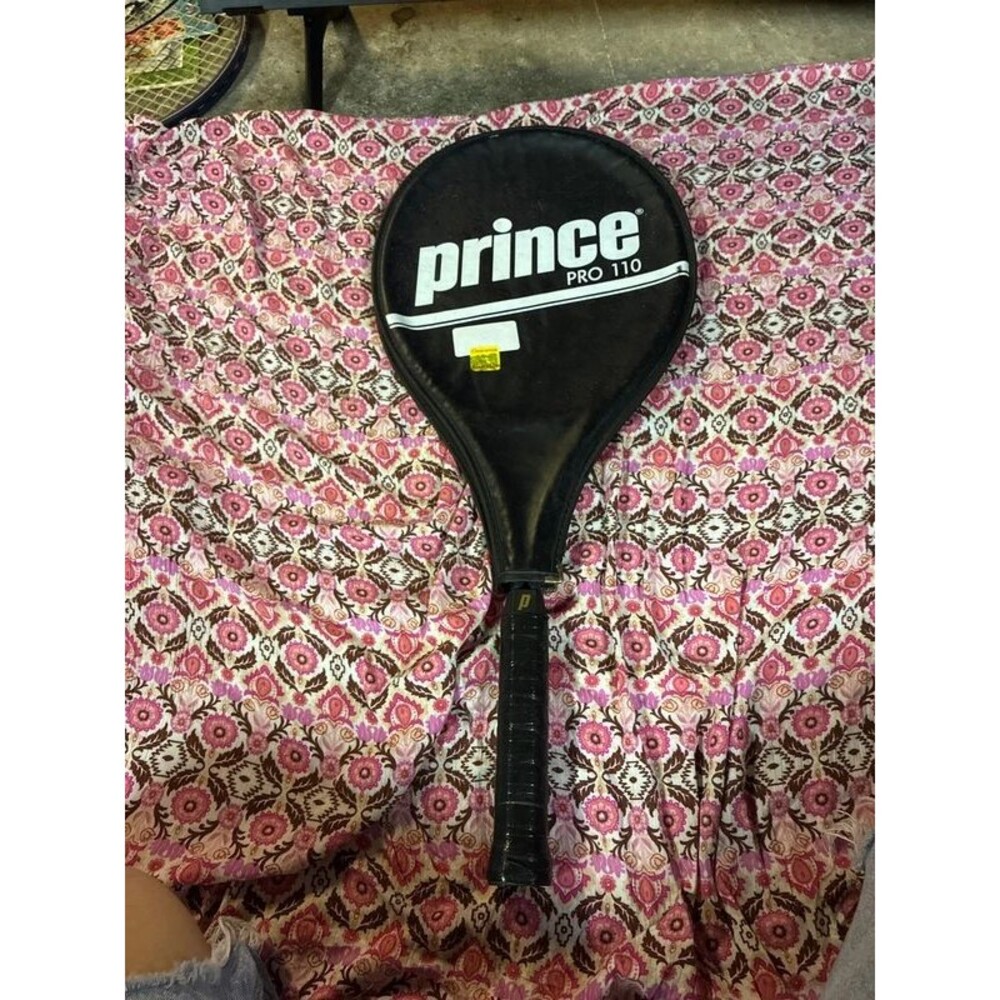 Prince Pro 110 Adult Tennis Racket with Civer
